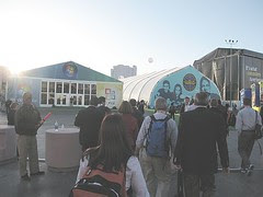 Otras carpas del CES