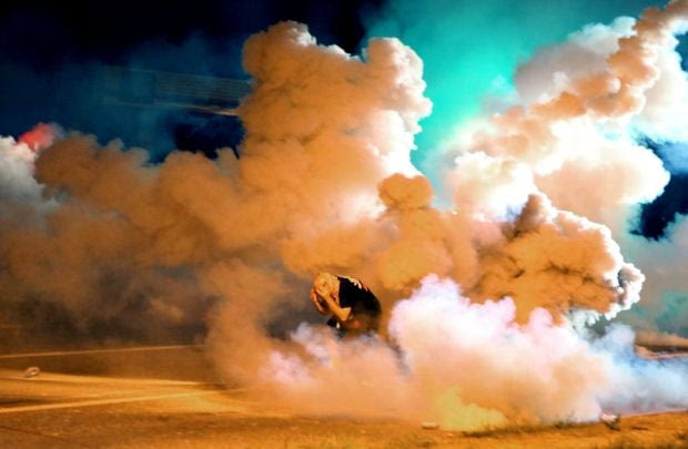 Violence again in Ferguson