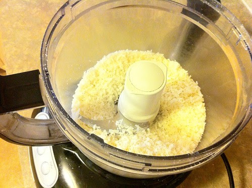 Grind Coconut in Food Pro