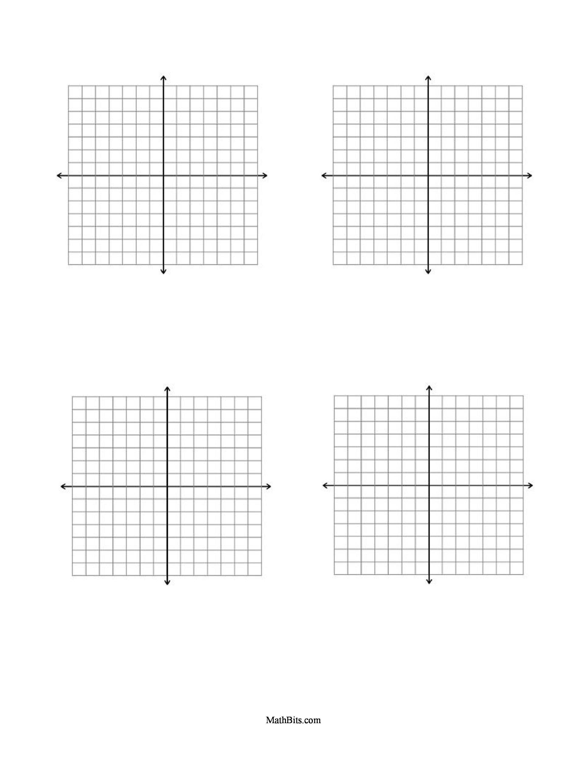 Printable Graph Paper 10x10