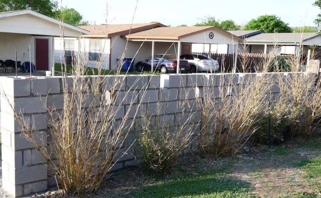 Cinder Block Fence Designs