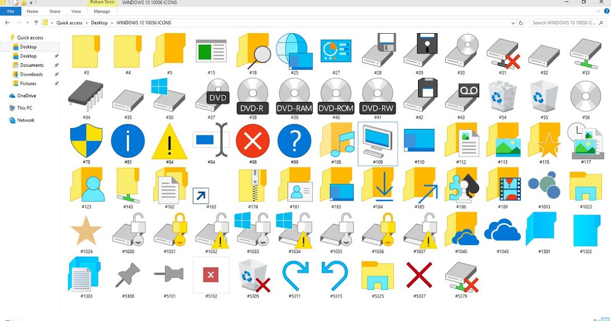 Windows 10 Folder Icon Pack Free Download - guarurec