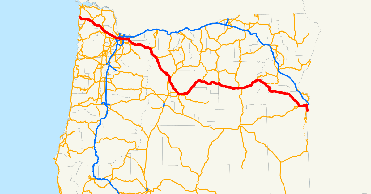 Hwy 26 Oregon Map | Nyc Map