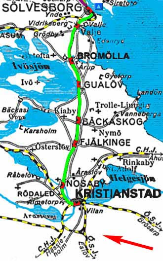Karta Sölvesborg | Karta