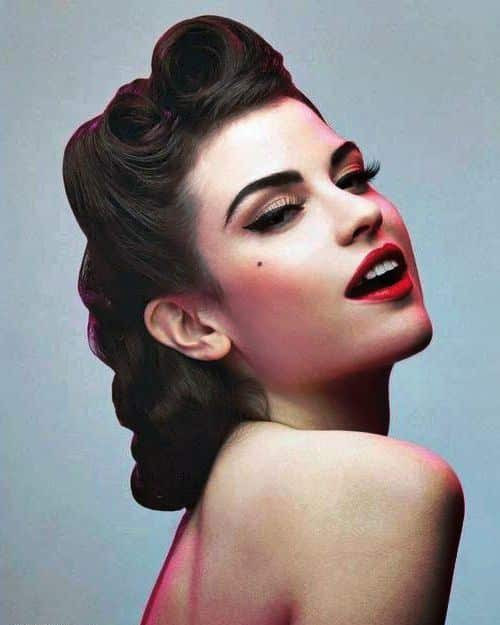 Best Photo Of 50s Hairstyles For Long Hair Natural Modern Hairstyles