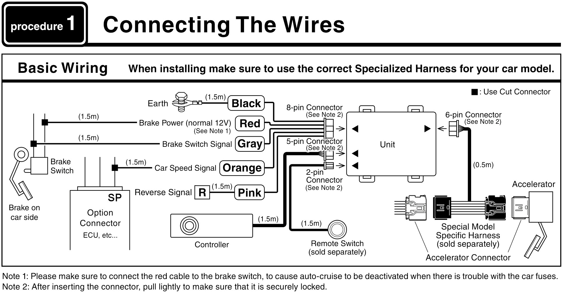 Cruise Control Wiring Diagram
