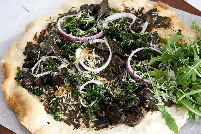 Wild Truffle Mushroom Skinny Pizza