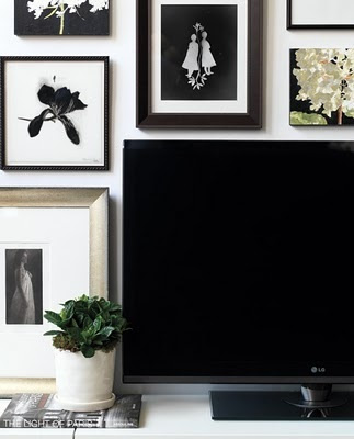Spicer + Bank: by Allison Egan: Designer Tip: A Beautifully Hidden TV