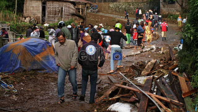 Evakuasi Banjir Wonosobo Berlanjut
