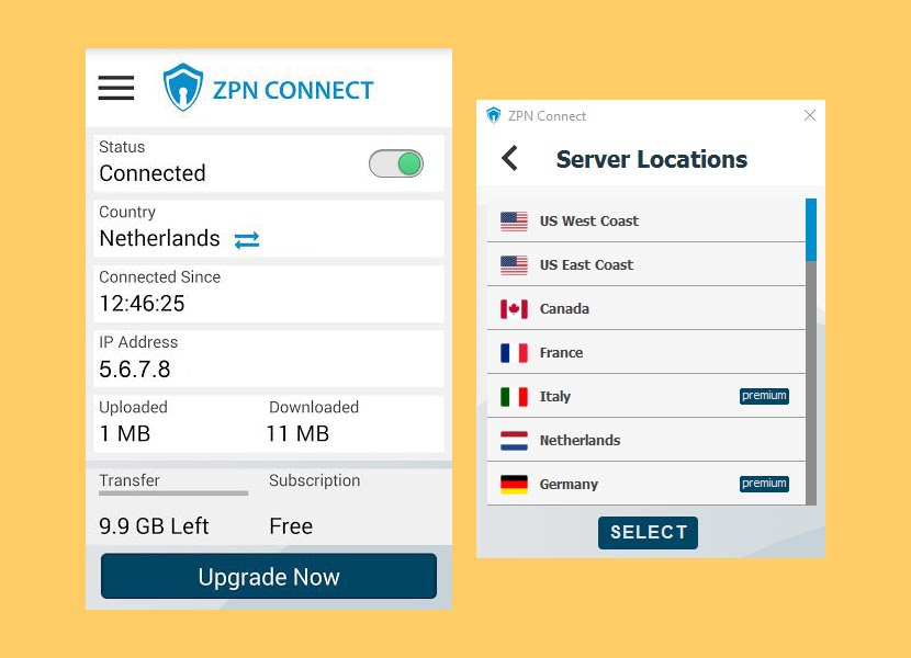 Бесплатный vpn сервер для андроид. VPN Франция. Hideman VPN.