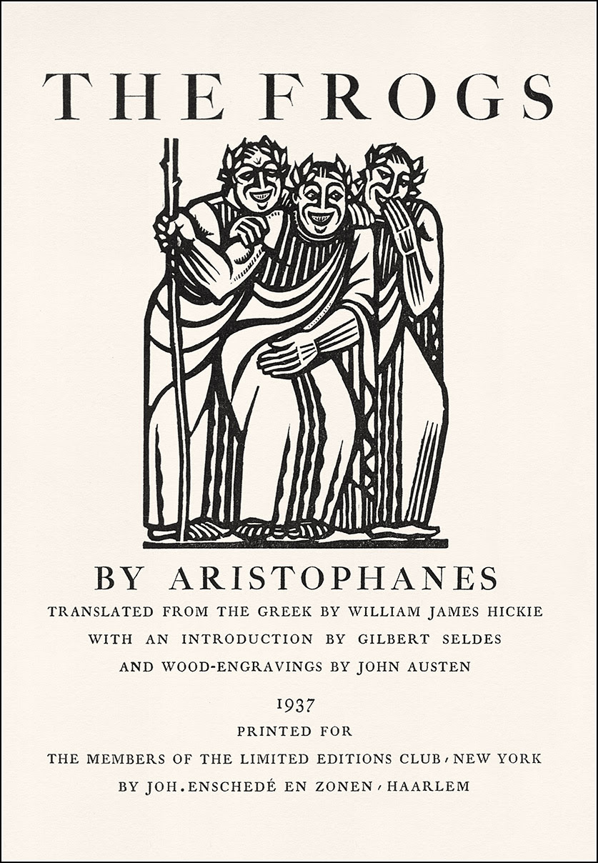 John Austen, The frogs by Aristophanes