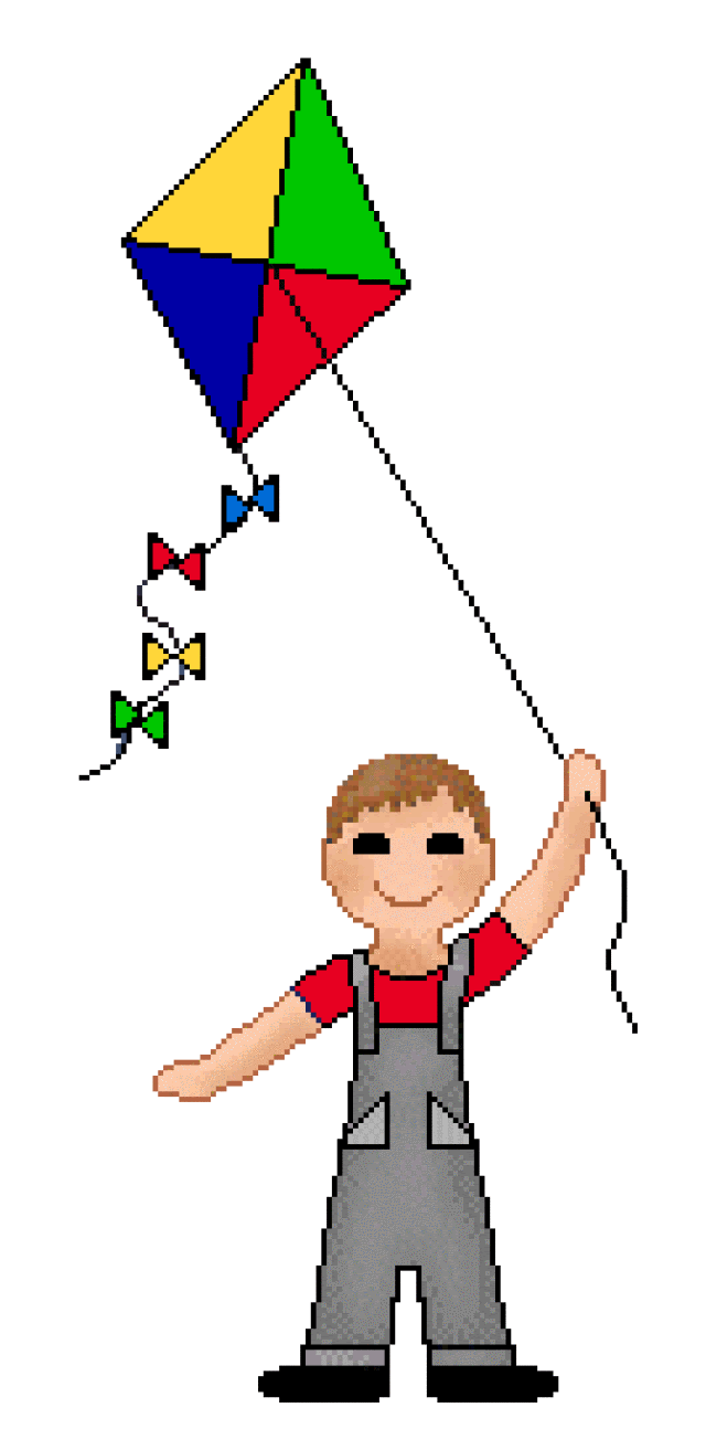 Free Clip Art Kites Flying - Blog Art Zone