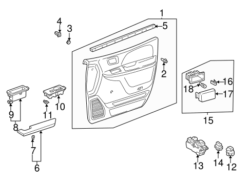 Toyota Sienna Door Parts Diagram - Atkinsjewelry