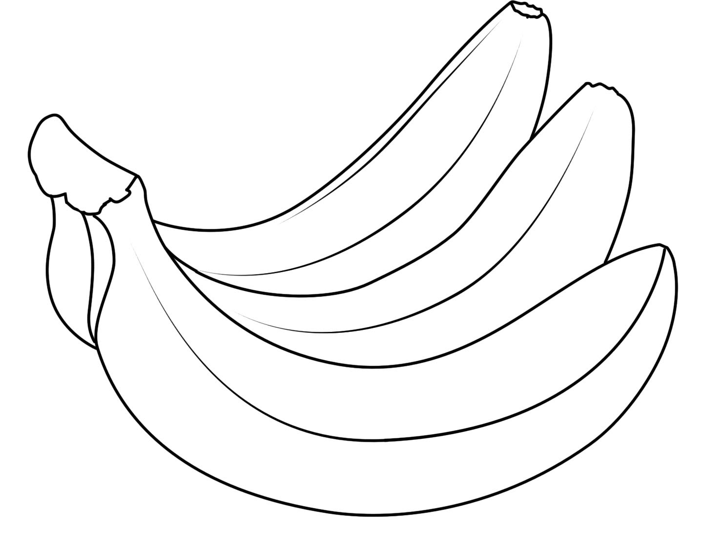 Apples And Bananas Coloring Pages Download And Print For Free