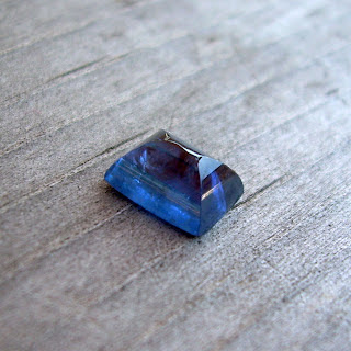 rectangular sapphire cabochon