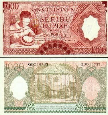 Uang Seribu Rupiah Uang Seribu Rupiah