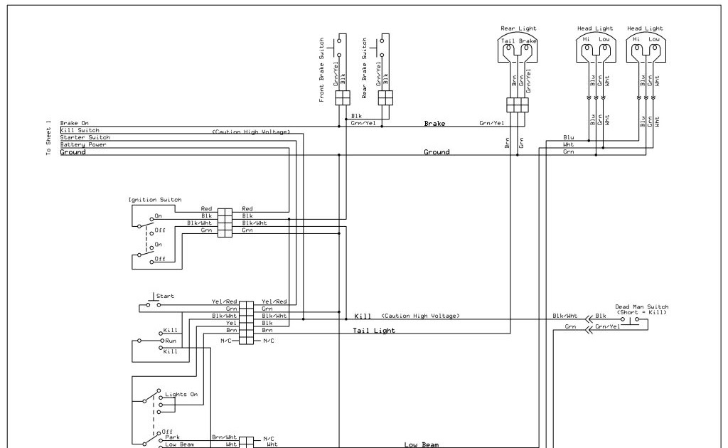 Tao Tao 110 Wiring Diagram