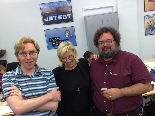 Tim, Halley and David at Next New Networks
