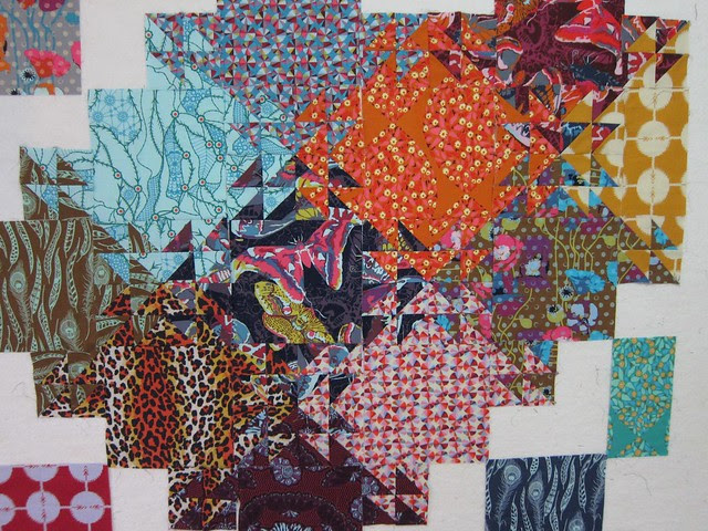 Jenny Bowker Shimmering Triangles class
