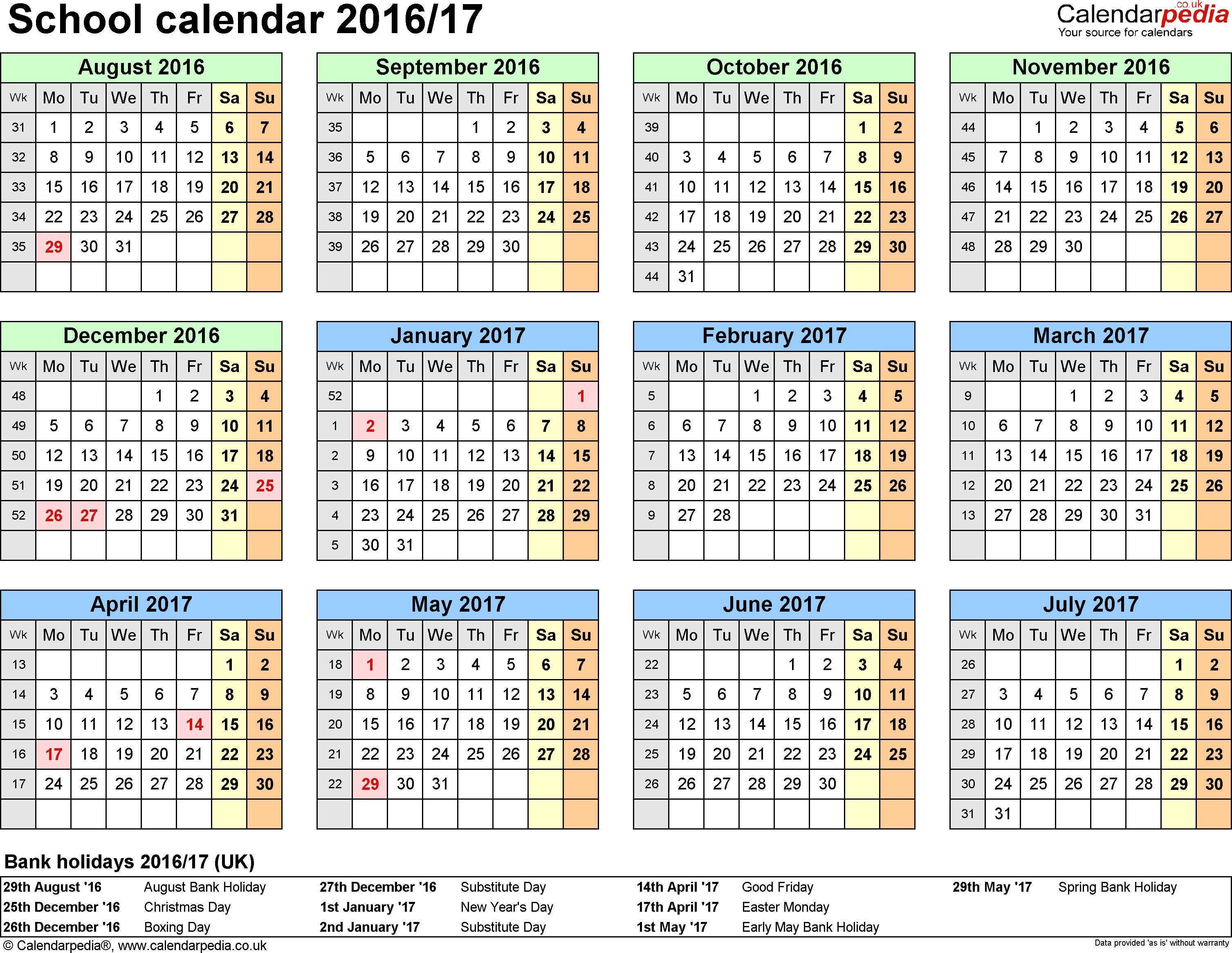 2016 2017 Academic Calendar Template from lh5.googleusercontent.com