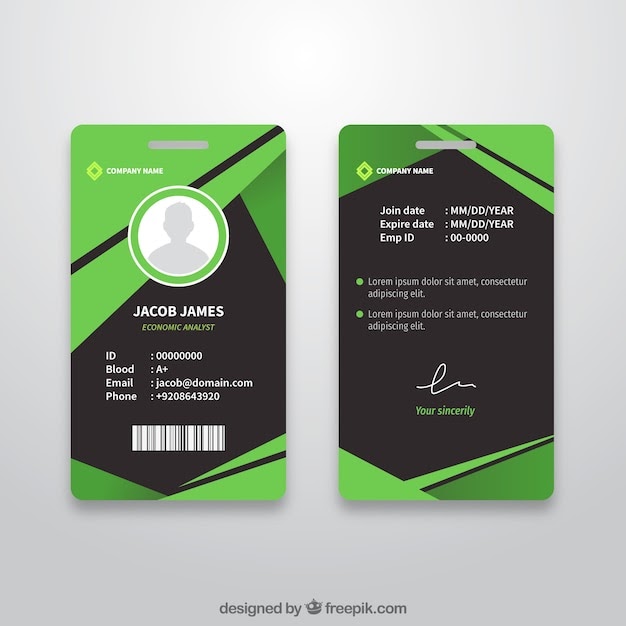 Desain Id Card Panitia Psd Quotes Diary a