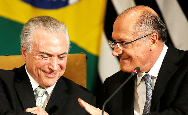 Resultado de imagem para Alckmin diz que PSDB não tem compromisso com Temer