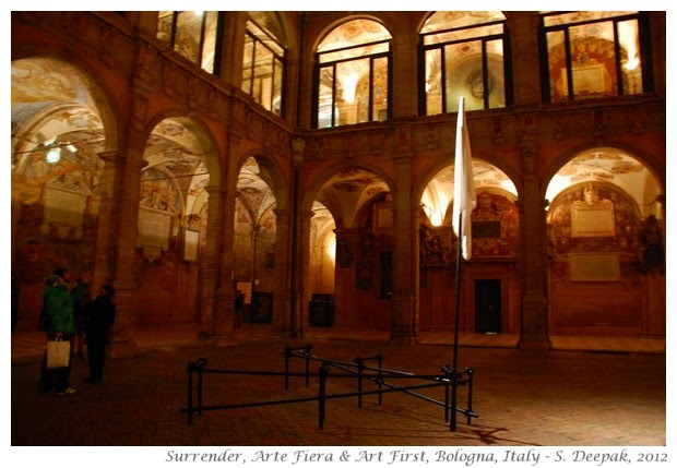 Bologna art fair and art first - S. Deepak, 2012
