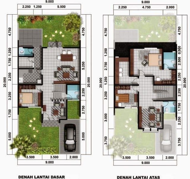 Desain Rumah Type 54 90 - Desain Rumah Apik