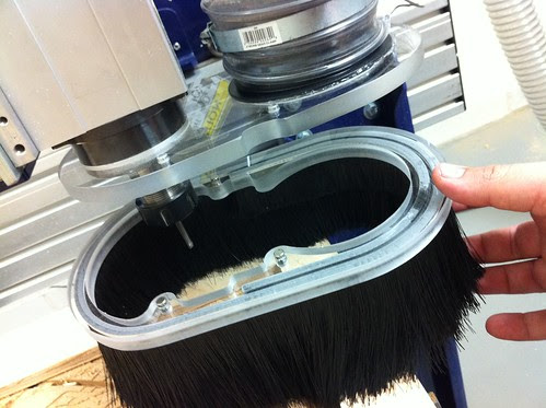 New dust collection for cnc MAGNETS