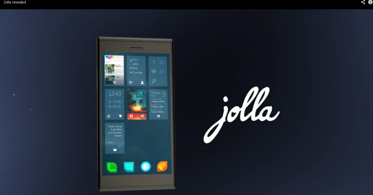 Finnish Smartphone Maker Jolla Enters Indian Market Soon