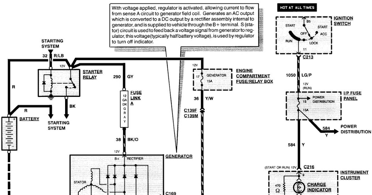 2001 Ford Focus Alternator Wiring Diagram