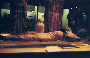 Authentic Egyptian mummy in Rosicrucian Egypti...