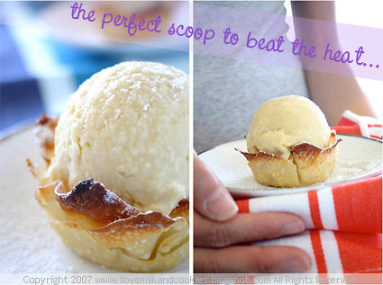 Honey Lavender Ice Cream