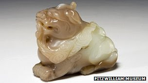 17th Century jade "imaginary beast" stolen from Fitzwilliam Museum
