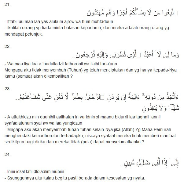 Surat Yasin Untuk Meluluhkan Hati Surat Yasin A