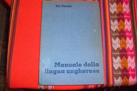 Pál Fábián, Manuale della lingua ungherese