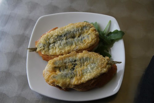 Premio Pintxo Perfecto: Anchoas rebozadas