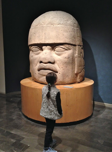 Mexico City Anthropological Museum Olmec Head