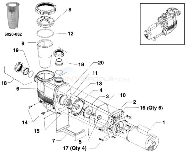 Ao Smith Motor Parts Diagram
