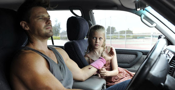 Nathan Phillips (James) and Angourie Rice (Rose)  in These Final Hours