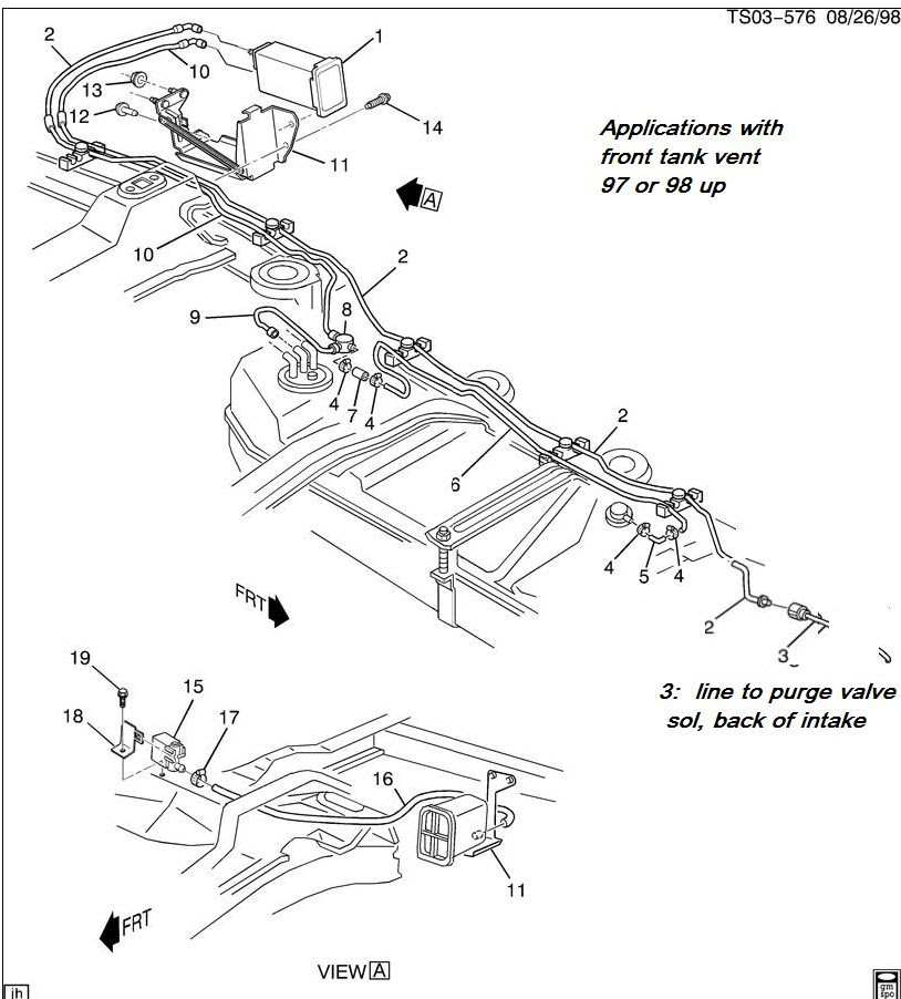 31 2000 Chevy Blazer Evap System Diagram