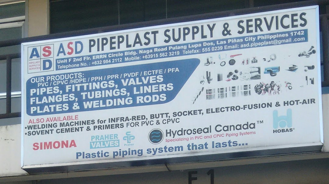 ASD Pipeplast Supply and Services