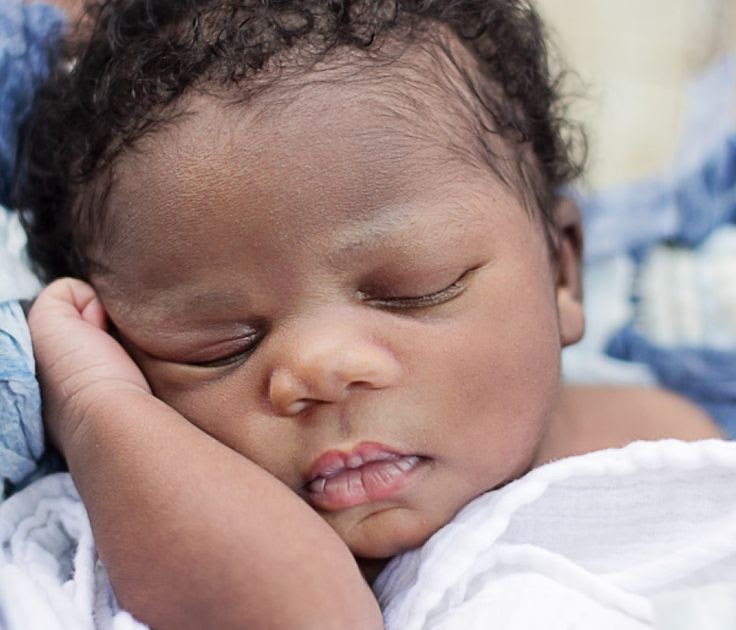 Black Newborn Baby In Hospital Nurseryascaca