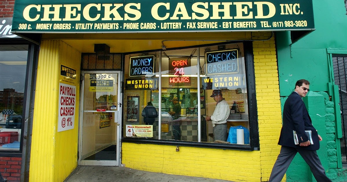Check Cashing And Payday Loans Near Me - Loan Walls