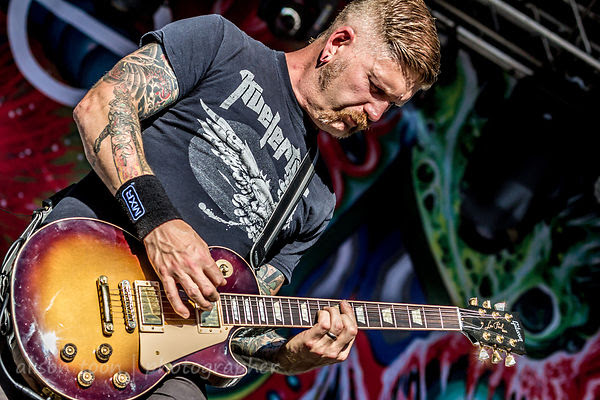 Bill Kelliher, guitar, Mastodon, Sacramento, Aftershock 2014