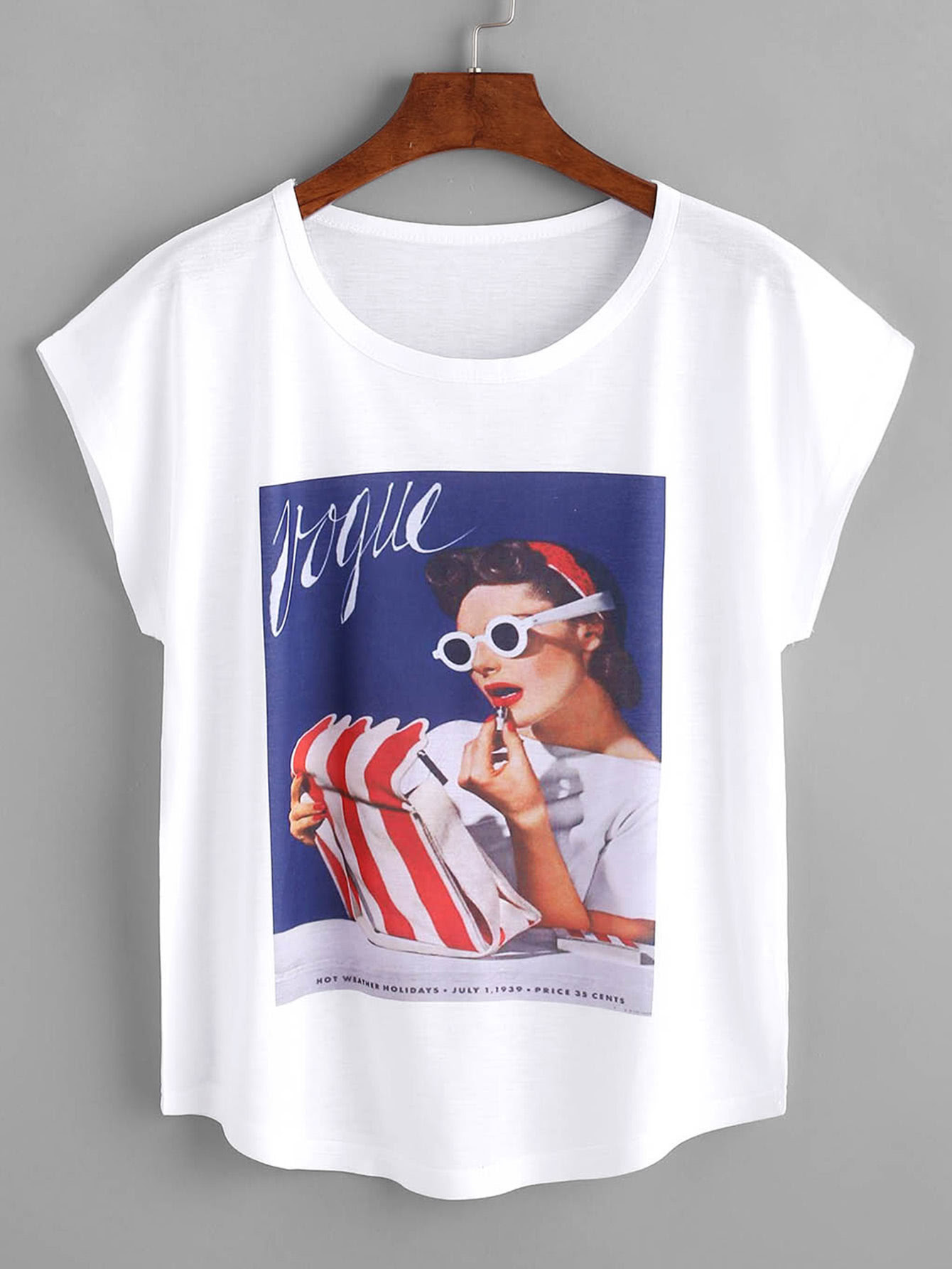 Anime Graphic Tees Shein - Rocket Stars Planet Space Graphic Tee