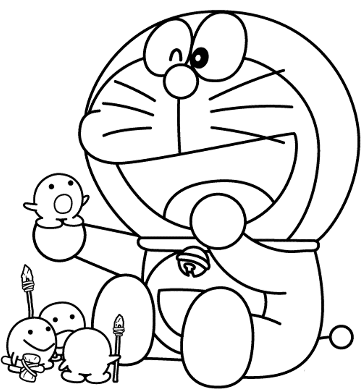 17+ Doraemon Cartoon Coloring Pages for Adults - Super Coloring