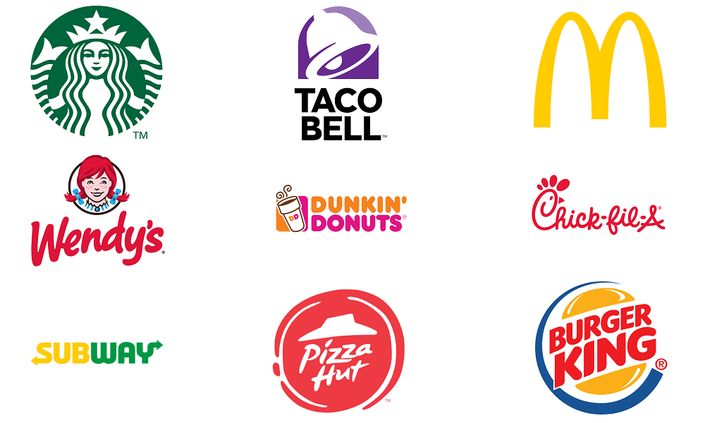 Best Templates American Fast Food Chains Logos