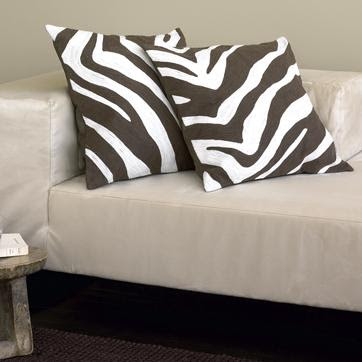 zebra pillow cover | west elm