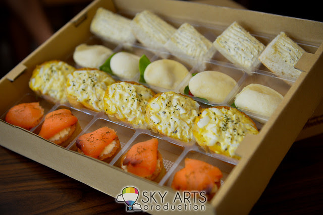 Deluxe Canape Party Pack (RM58.00/pack of 20 pcs) The Coffee Bean and Tea Leaf 50th birthday Malaysia Food Menu & Party Packs